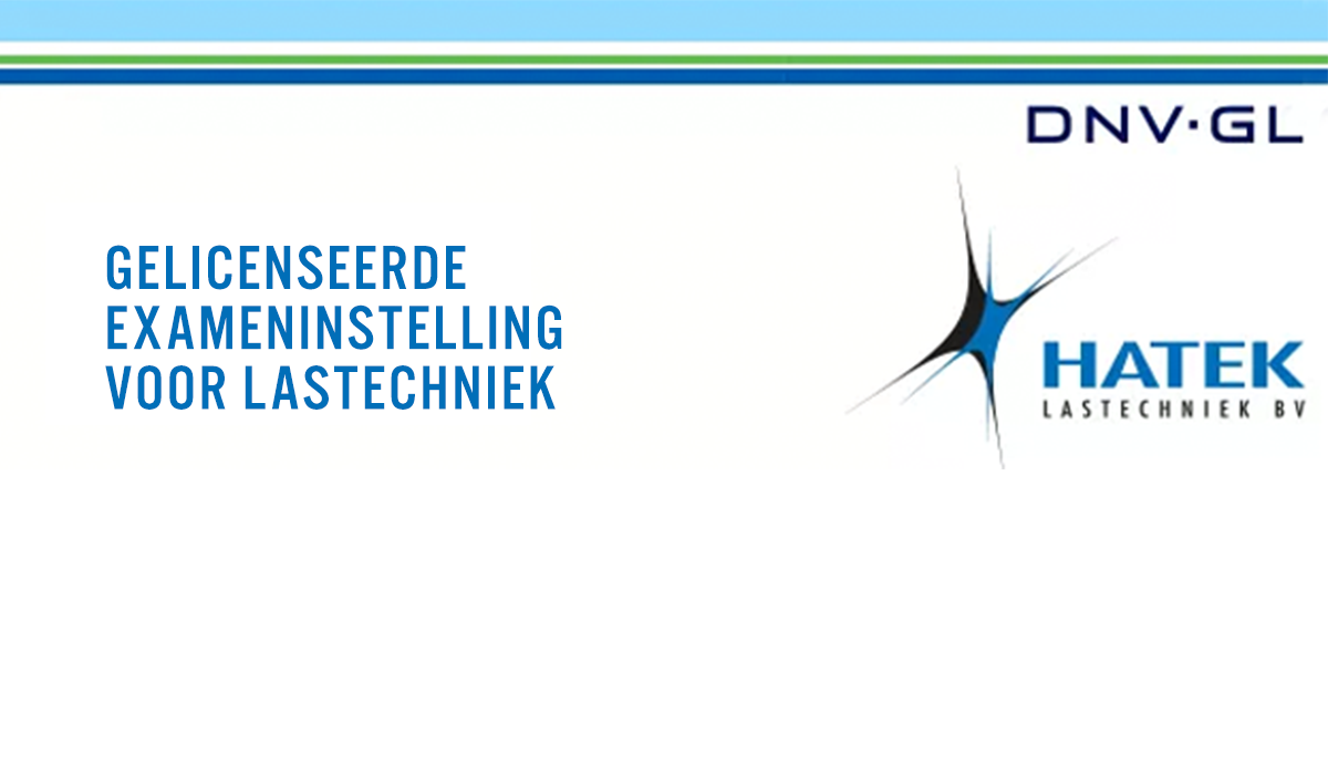 Hatek door DNV GL erkend als exameninstelling